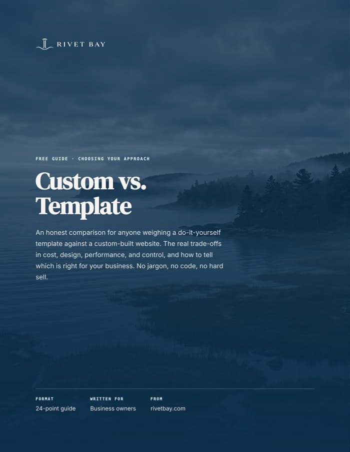 Cover of Custom vs. Template