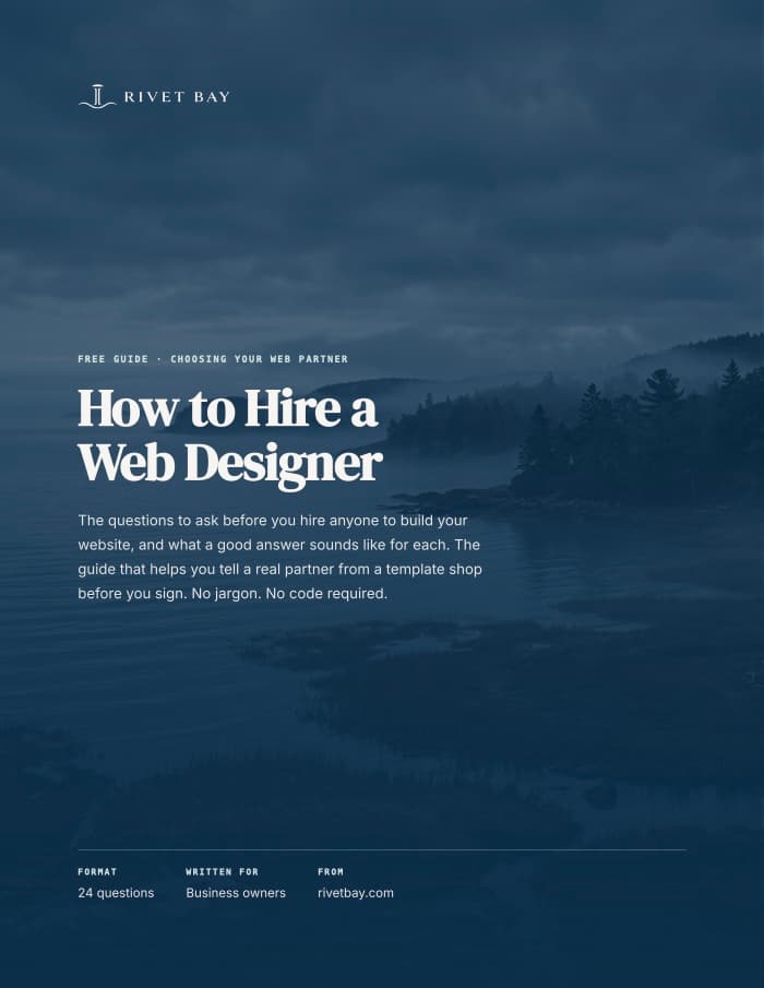 Cover of How to Hire a Web Designer