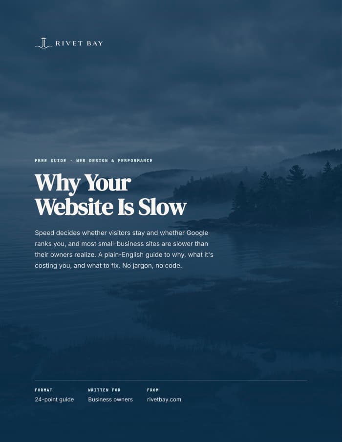 Cover of Why Your Website Is Slow